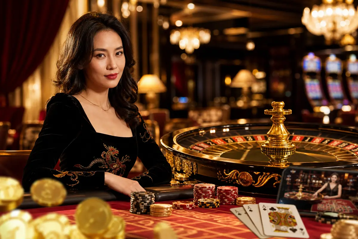 winmyr Casino meja baccarat dealer langsung